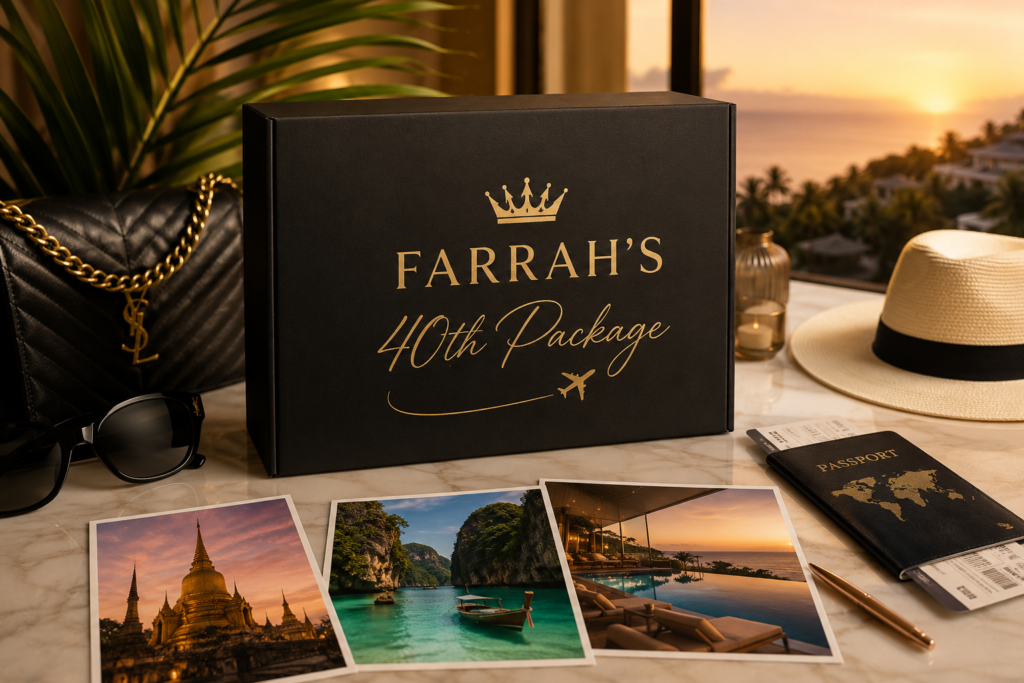 Farrah's 40th - 6 Month Plan
